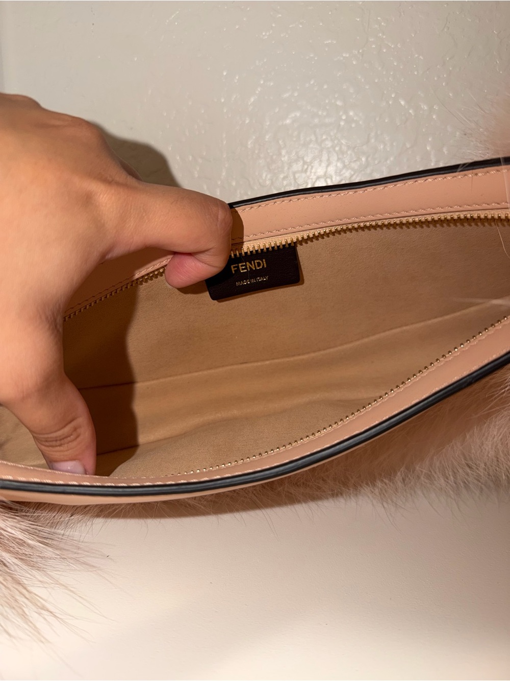 Fendi O'Lock Swing In Pink shoulder bag - Picture 6 of 11